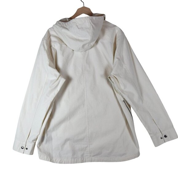The North Face Battlement Anorak XL Utility Cream EUC Ivory Outdoors - Picture 2 of 15